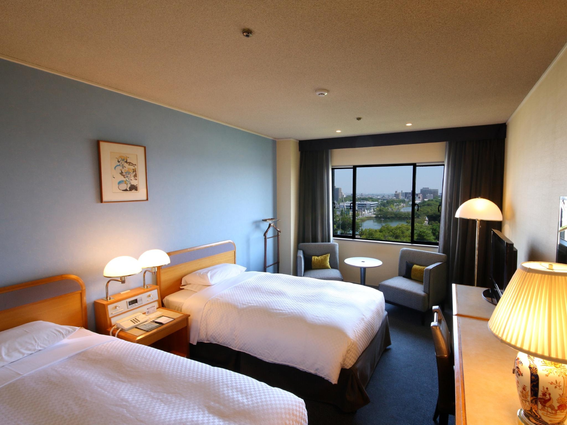 โรงแรมนิวโอะตานิซะกะ (Hotel New Otani Saga)2