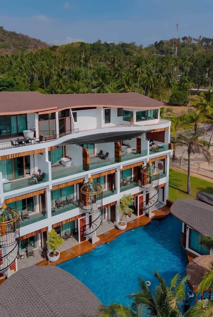 โฮเทล วิลล่า อ่าวขนอม บีชฟรอนท์ (Hotel Villa Aokhanom Beachfront)2