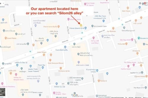 อพาร์ตเมนต์ 1 ห้องนอน 1 ห้องน้ำส่วนตัว ขนาด 55 ตร.ม. – สีลม (S1 Large Duplex Silom 3 Beds, Full Kitchen WIFI)2