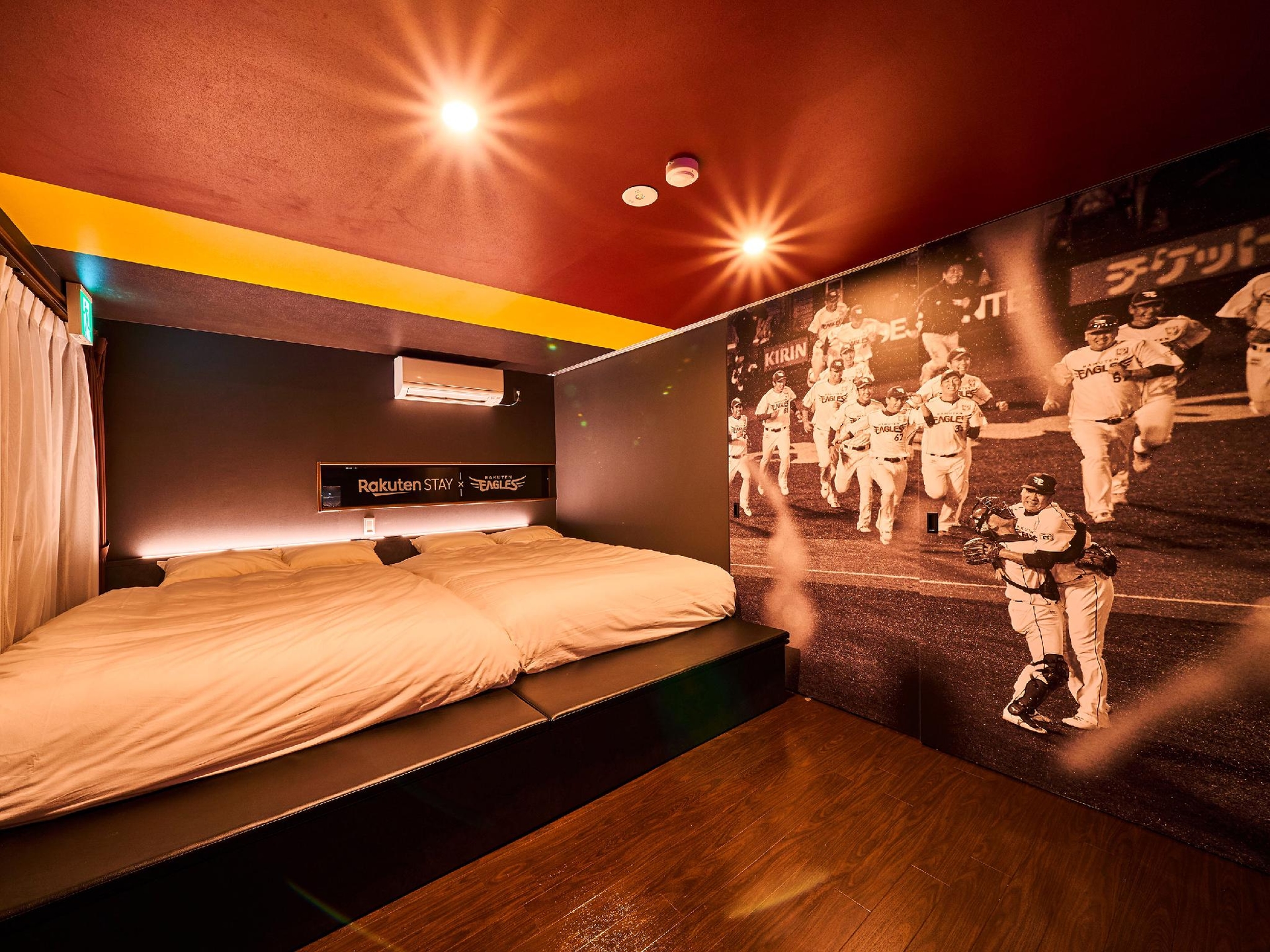 โรงแรมราคูเทน สเตย์ x อีเกิลส์ (Rakuten STAY x EAGLES)1