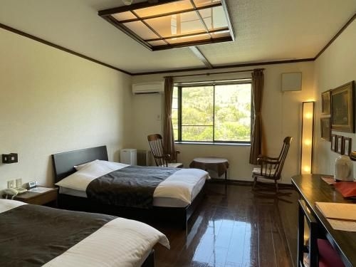 อพาร์ตเมนต์ 1 ห้องนอน 1 ห้องน้ำส่วนตัว ขนาด 24 ตร.ม. – มิฮะระ (hotel hakuryuko resort)1