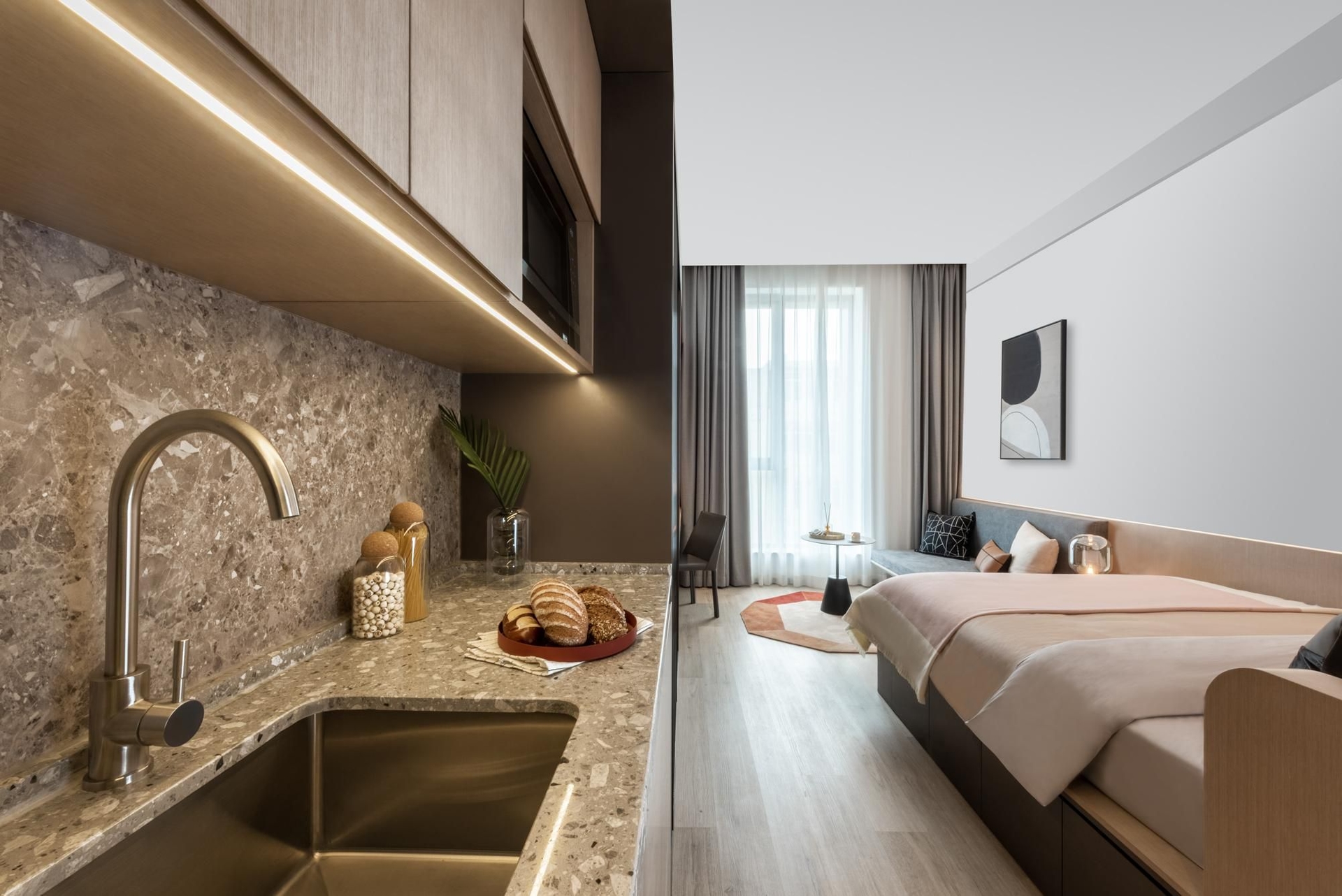 เบส-ซานหลี่ถุน เซอร์วิส อพาร์ตเมนต์ (Base-Sanlitun Serviced Apartment)1