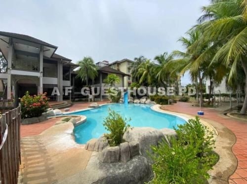 อพาร์ตเมนต์ 3 ห้องนอน 2 ห้องน้ำส่วนตัว ขนาด ตร.ม. – กัมปัง ซิ รูซา (AF Guesthouse PD)0