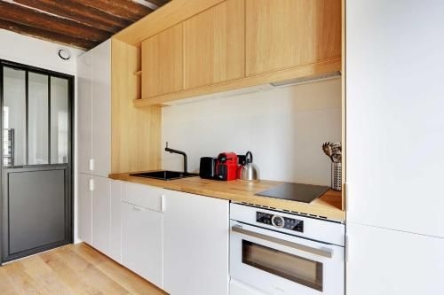 Quiet studio for 2 people - Le Marais2