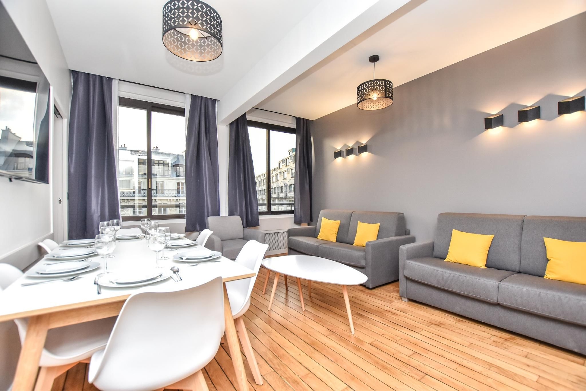 ออเธนทิก อพาร์ตเมนต์ - ทู บีอาร์/เอต พี - ปาเลส์ การ์นิเยร์ (Authentic apartment - 2BR/8P - Palais Garnier)2