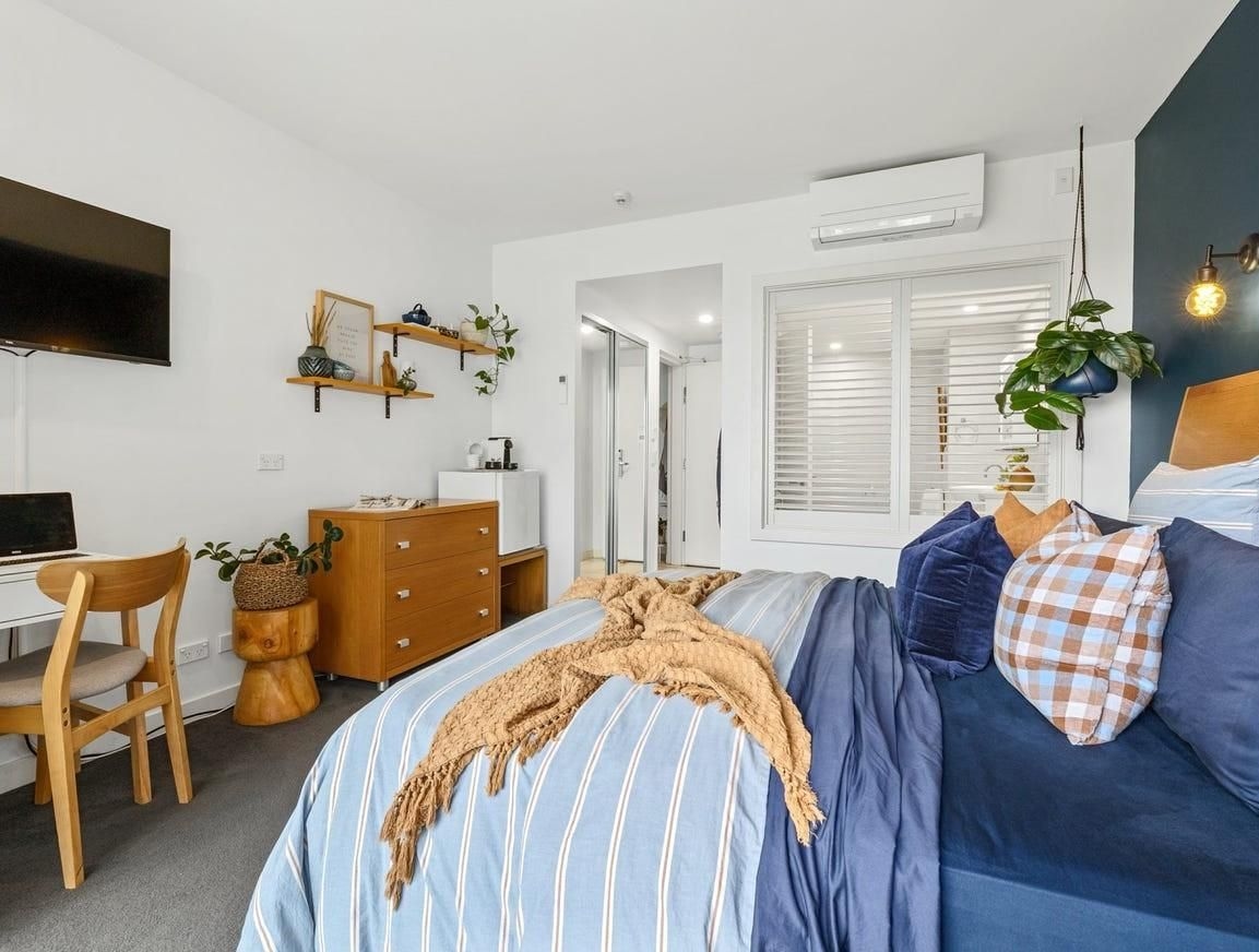 อพาร์ตเมนต์ 1 ห้องนอน 1 ห้องน้ำส่วนตัว ขนาด 23 ตร.ม. – คาซัวรีนา (Coastal Chic Studio on Salt Beach Resort)1
