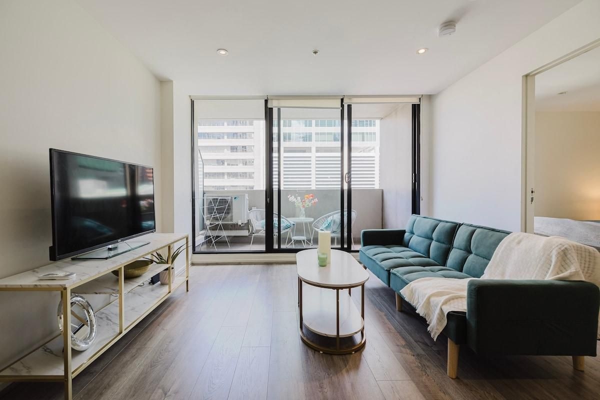 อพาร์ตเมนต์ 2 ห้องนอน 1 ห้องน้ำส่วนตัว ขนาด 70 ตร.ม. – อื่นๆ (Urban Elegance in the Heart of Melbourne)2