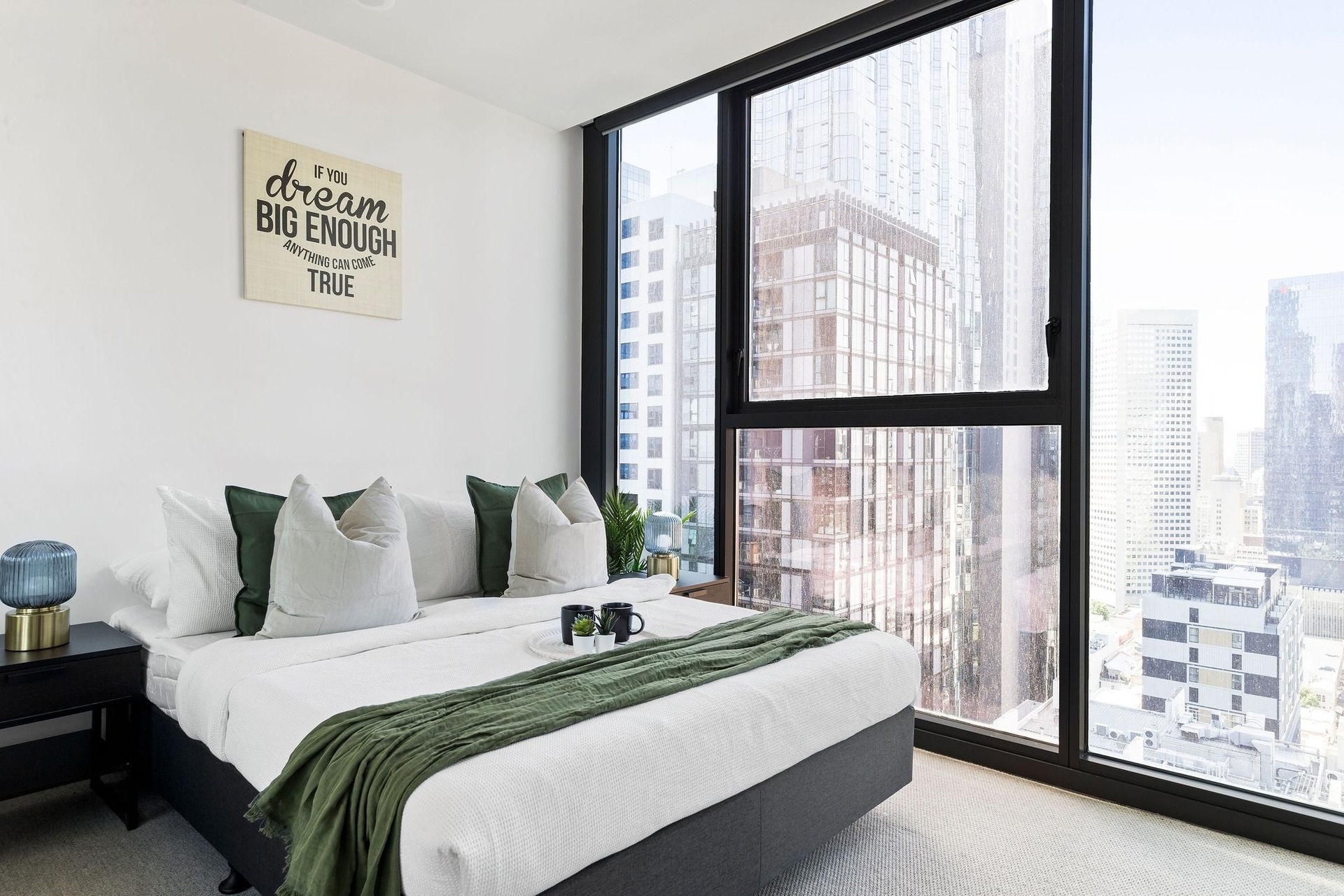 อพาร์ตเมนต์ 2 ห้องนอน 1 ห้องน้ำส่วนตัว ขนาด 55 ตร.ม. – อื่นๆ (Stylish 2BR Apartment with Panoramic City Views)3