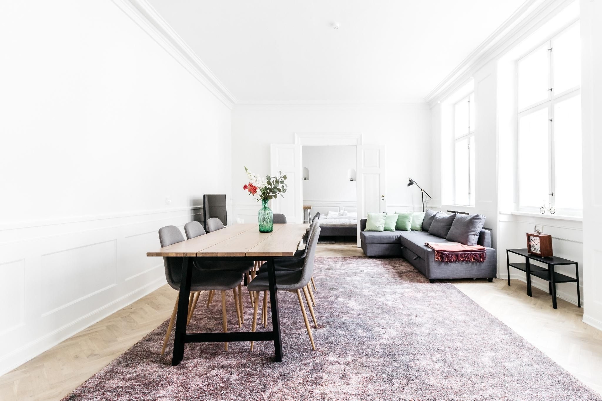 แฟลต 4 ห้องนอนหรูหรา ใจกลางโคเปนเฮเกน ริมคลอง (Lavish 4BR Flat in the Heart of CPH by The Canals)3