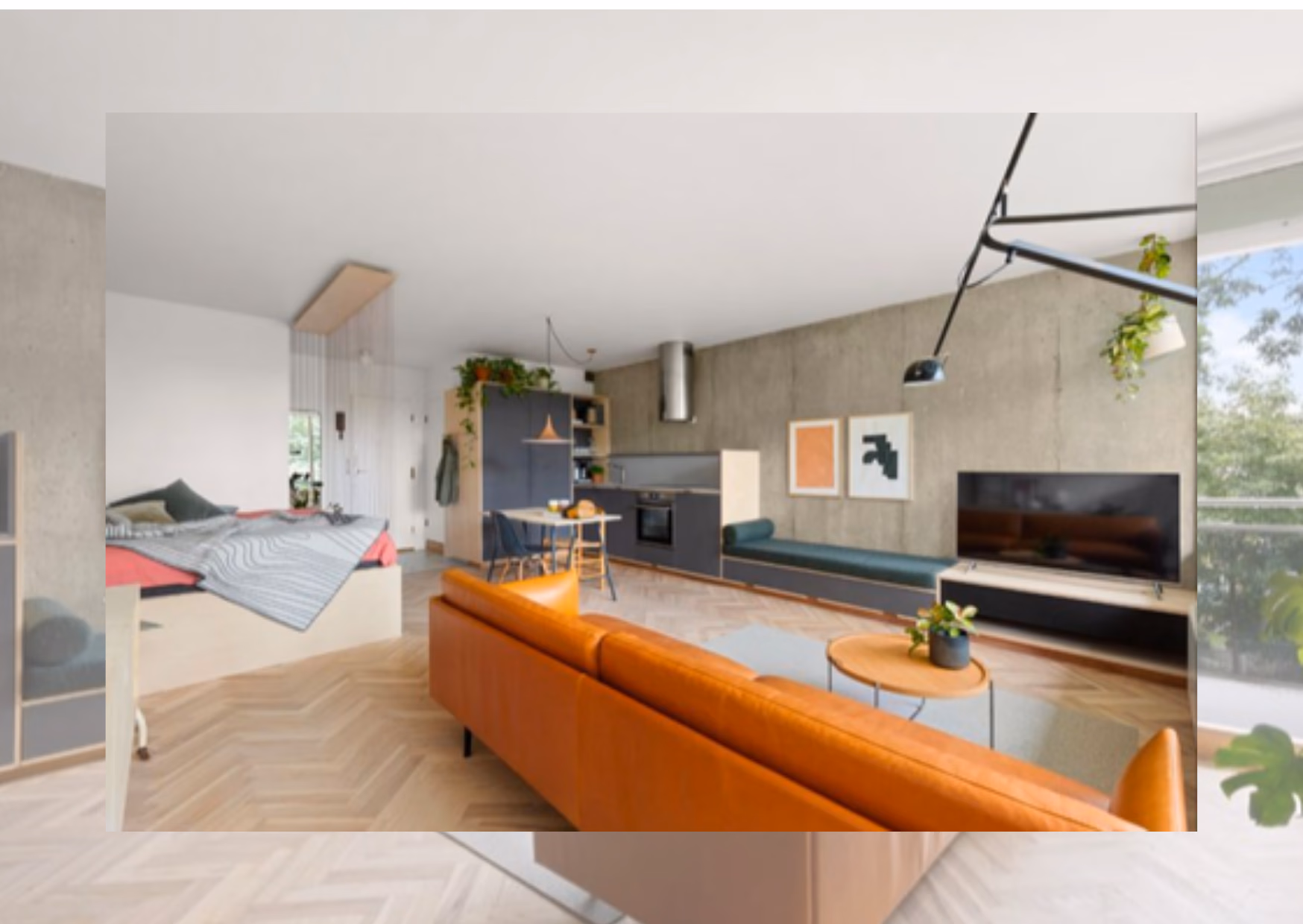 สตูดิโอแบบนิวยอร์กในใจกลางกรุงออสโล (NYC Studio in central Oslo)1