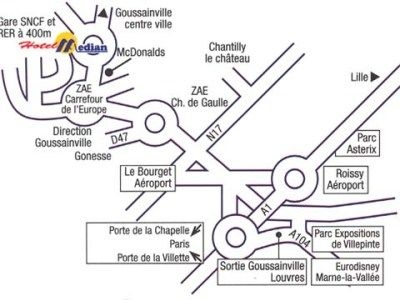 Median Roissy Cdg Airport0