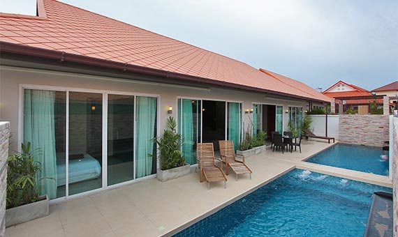 เดอะ วิลล์ จอมเทียน พูล วิลล่า (The Ville Jomtien Pool Villa)1