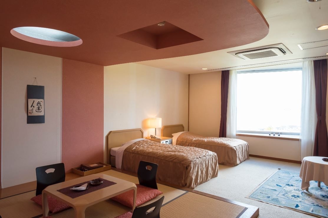 Noto Monzen Family Inn View Sunset3