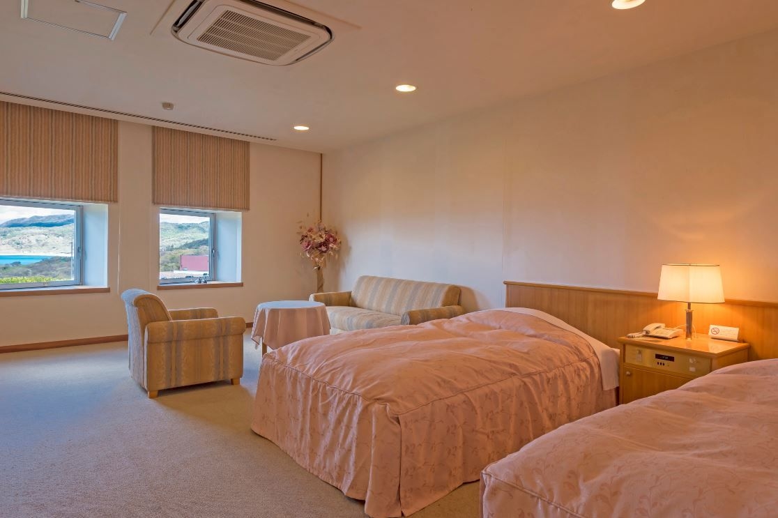 Noto Monzen Family Inn View Sunset1