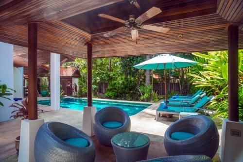 Beachfront Resort Villa Baan Tawan 3BR0
