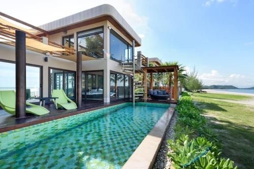 The Remarkable Beachfront Pool Villa0