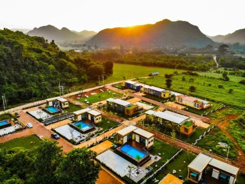 Japanese private pool villa khao yai by the X100