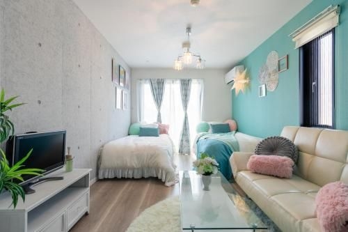 Asakusa Sky Stay Tiffany blue Room (Asakusa Sky Stay)3