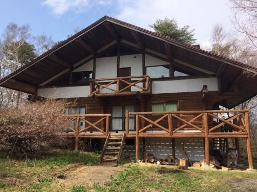 log house, Nagano0