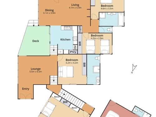 Bowery Beach House - spacious family accommodation1
