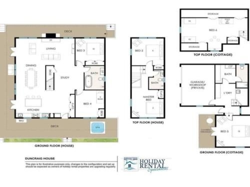 Duncraig House - open fireplace, spa, pet friendly (Duncraig House - open fireplace spa pet friendly)1