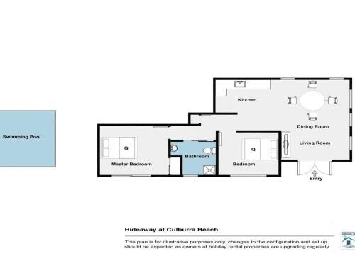Hideaway at Culburra - guest house with plunge pool2