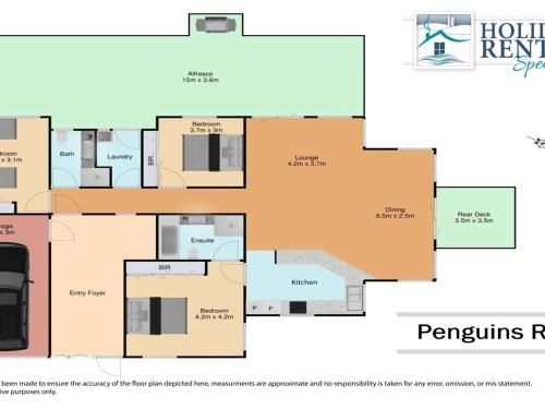 Penguins Rest - direct beach access from complex2