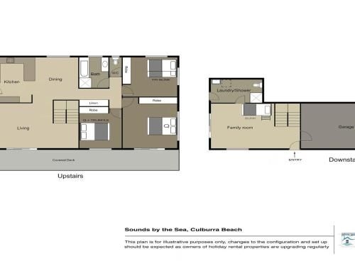 Sounds by the Sea - open plan living, metres to beach (Sounds by the Sea - open plan living metres to beach)1