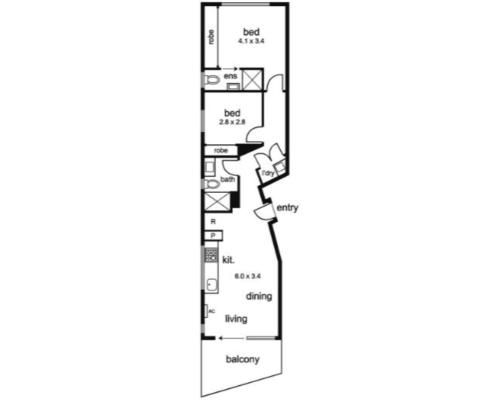Modern 2 Bed Apartment In Trendy Collingwood2