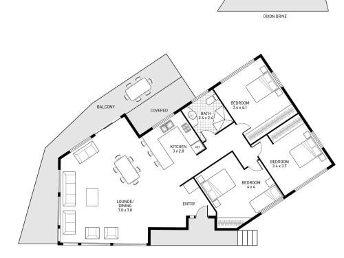 Karinya at Little Beach - Upstairs1