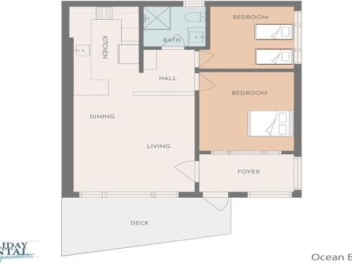 Ocean Blue Apartment Two - oceanfront apartment (Ocean Blue Apartment Two - Oceanfront Apartment)1