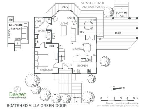 Boatshed Villa Green Door4