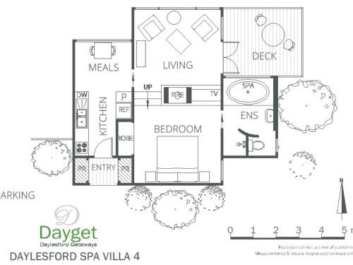 Daylesford Spa Villa 43