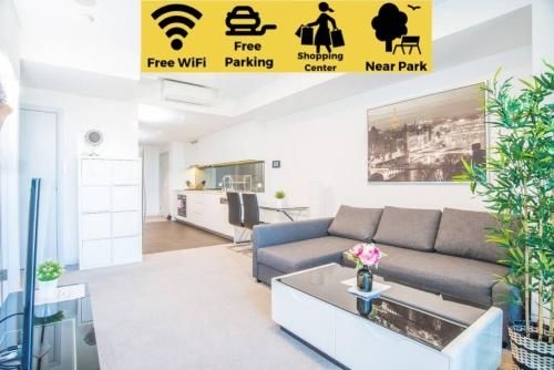 Minimalism modern apartment*waterview*parking IGA0