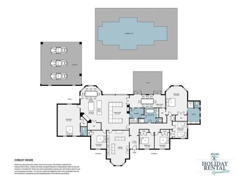Cowley House - stunning entertainer, views, pool2