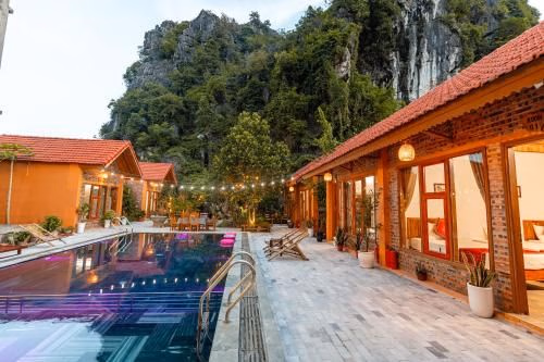 Tam Coc mountain bungalow0