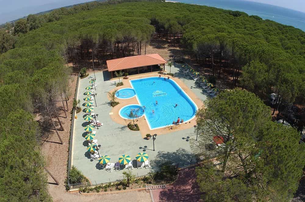 Happy Camp mobile homes in Camping Thurium Villaggio