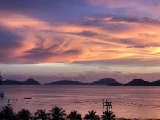 Sunset Seaside Beachfront