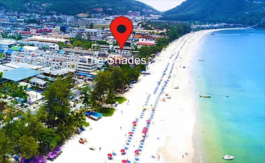 the shades hotel 50 meter beach front