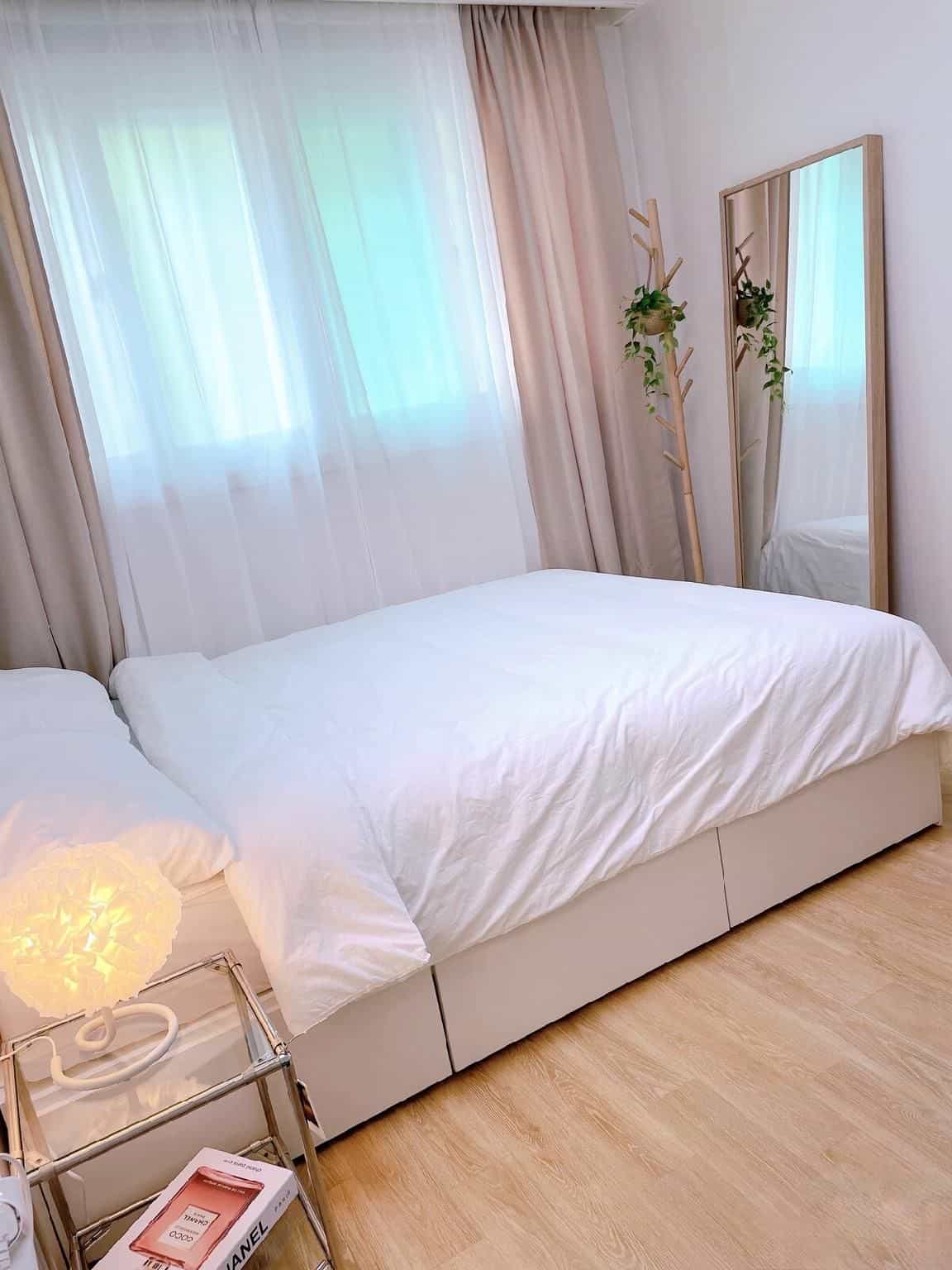 อพาร์ตเมนต์ 2 ห้องนอน 1 ห้องน้ำส่วนตัว ขนาด 100 ตร.ม. – อิแทวอน