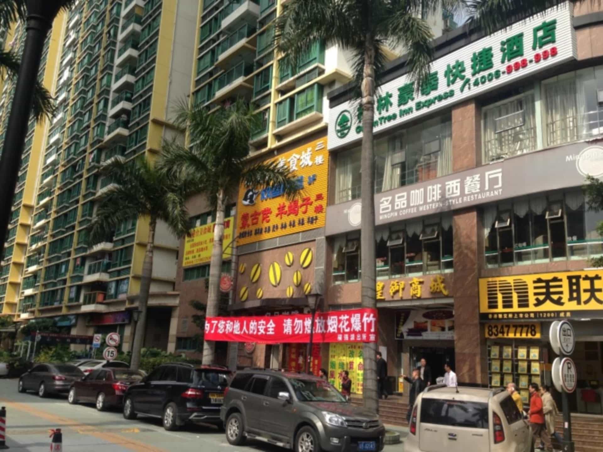 GreenTree Inn Shenzhen Guanggang Port Futian South Road Express Hotel