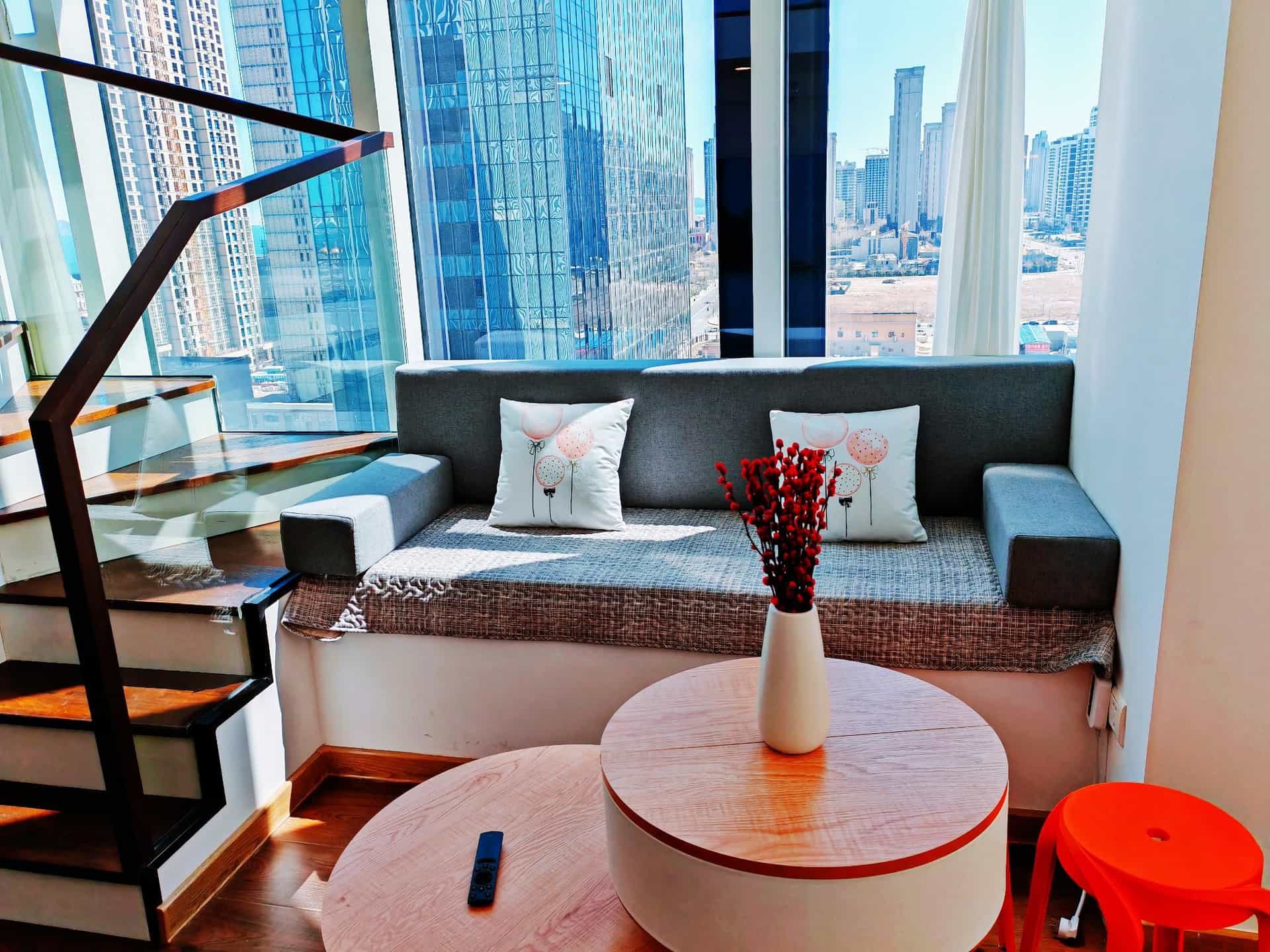 Dongdong Port Sea View Loft Family Room