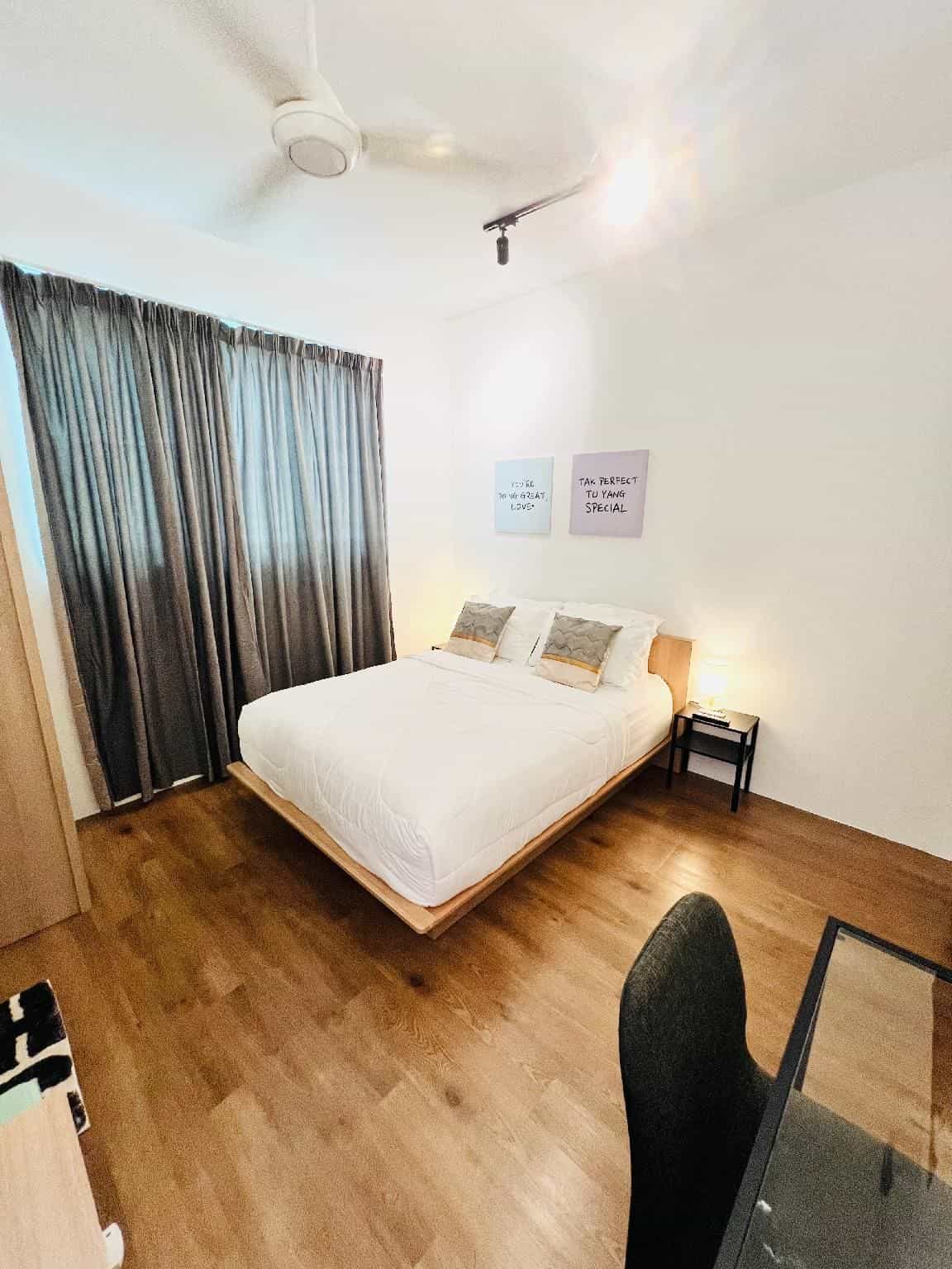 อพาร์ตเมนต์ 1 ห้องนอน 1 ห้องน้ำส่วนตัว ขนาด  ตร.ม. – ใจกลางเมืองชะฮ์อาลัม