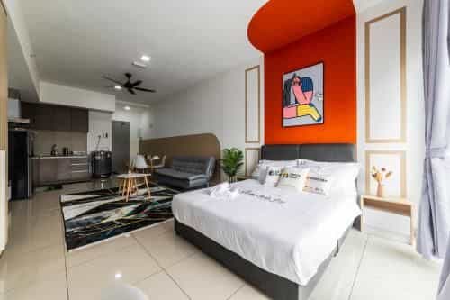 อพาร์ตเมนต์ 1 ห้องนอน 1 ห้องน้ำส่วนตัว ขนาด 441 ตร.ม. – ใจกลางเมืองชะฮ์อาลัม