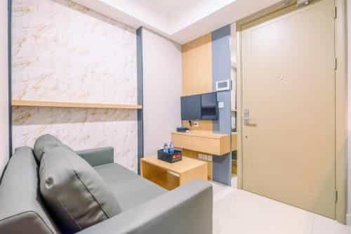 สไตลิช 1BR แอท โกลด์โคสต์ อพาร์ตเมนท์ บาย เทรเวลิโอ