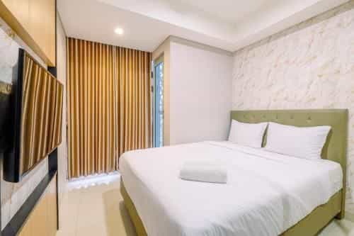 สไตลิช 1BR แอท โกลด์โคสต์ อพาร์ตเมนท์ บาย เทรเวลิโอ