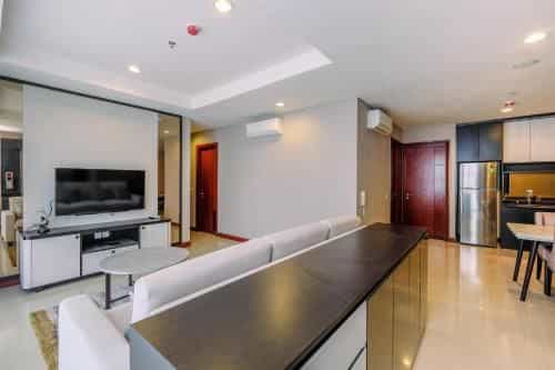 Brand New 2BR The Kencana Residence By Travelio