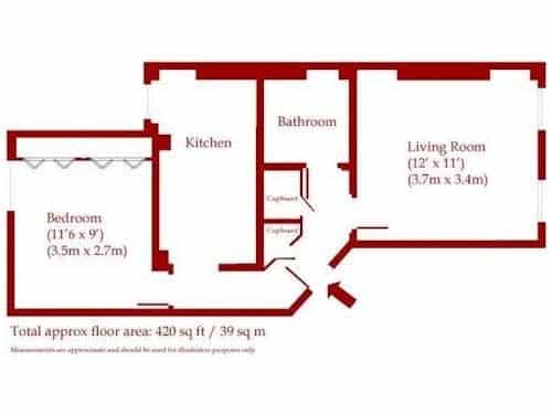 Beautiful 1 Bed in the Heart of the West End