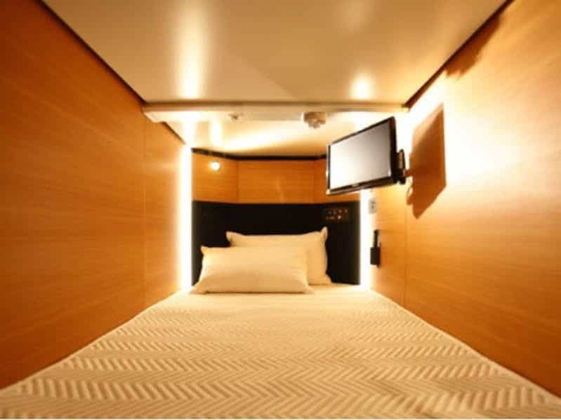 New Japan Capsule Hotel Cabana For Men