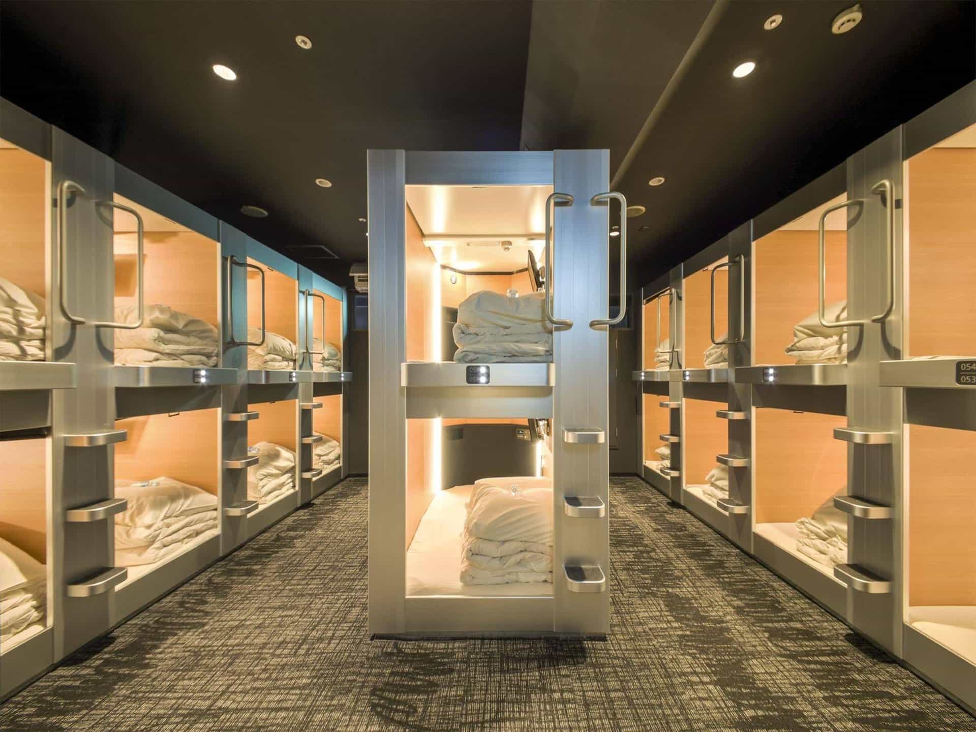 New Japan Capsule Hotel Cabana For Men